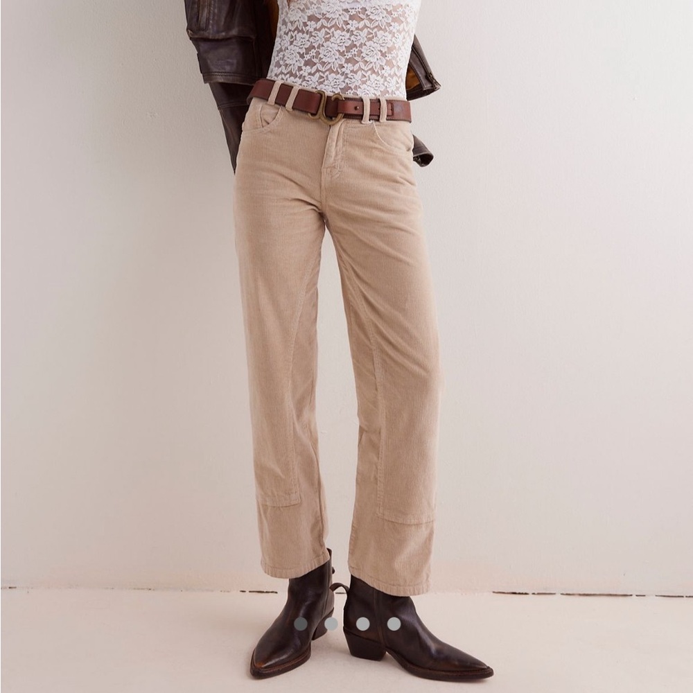 WE THE FREE RISK TAKER CORD JEANS IN BIRCH
